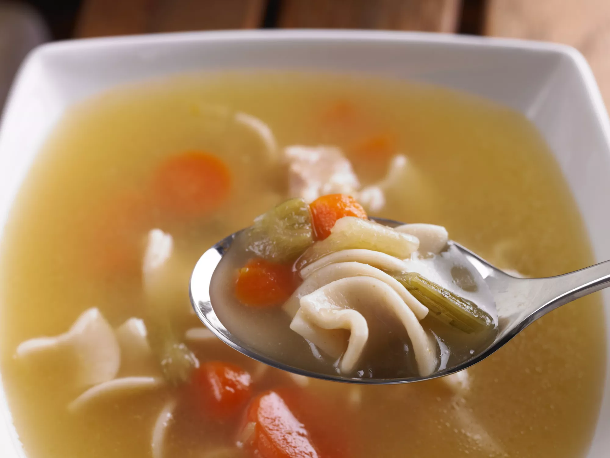 Canned soup is good to buy in bulk.